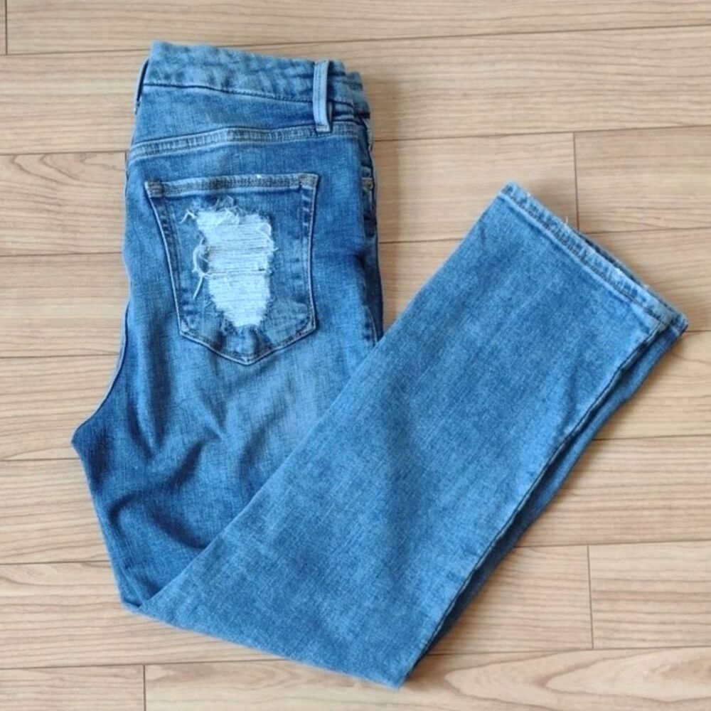 Good American Good Legs Straight High Rise Jeans Size 10
